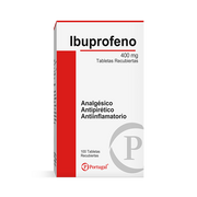 Ibuprofeno 400 Mg. Tabletas Recubiertas - Blister